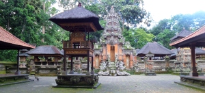 Sacred Monkey Forest temples.